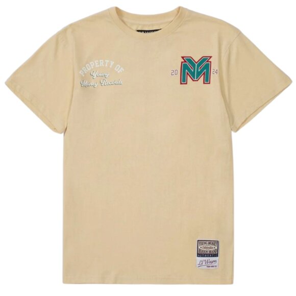 Lil Wayne Young Money Records Short Sleeve Tee - Khaki - Picture 1 of 2
